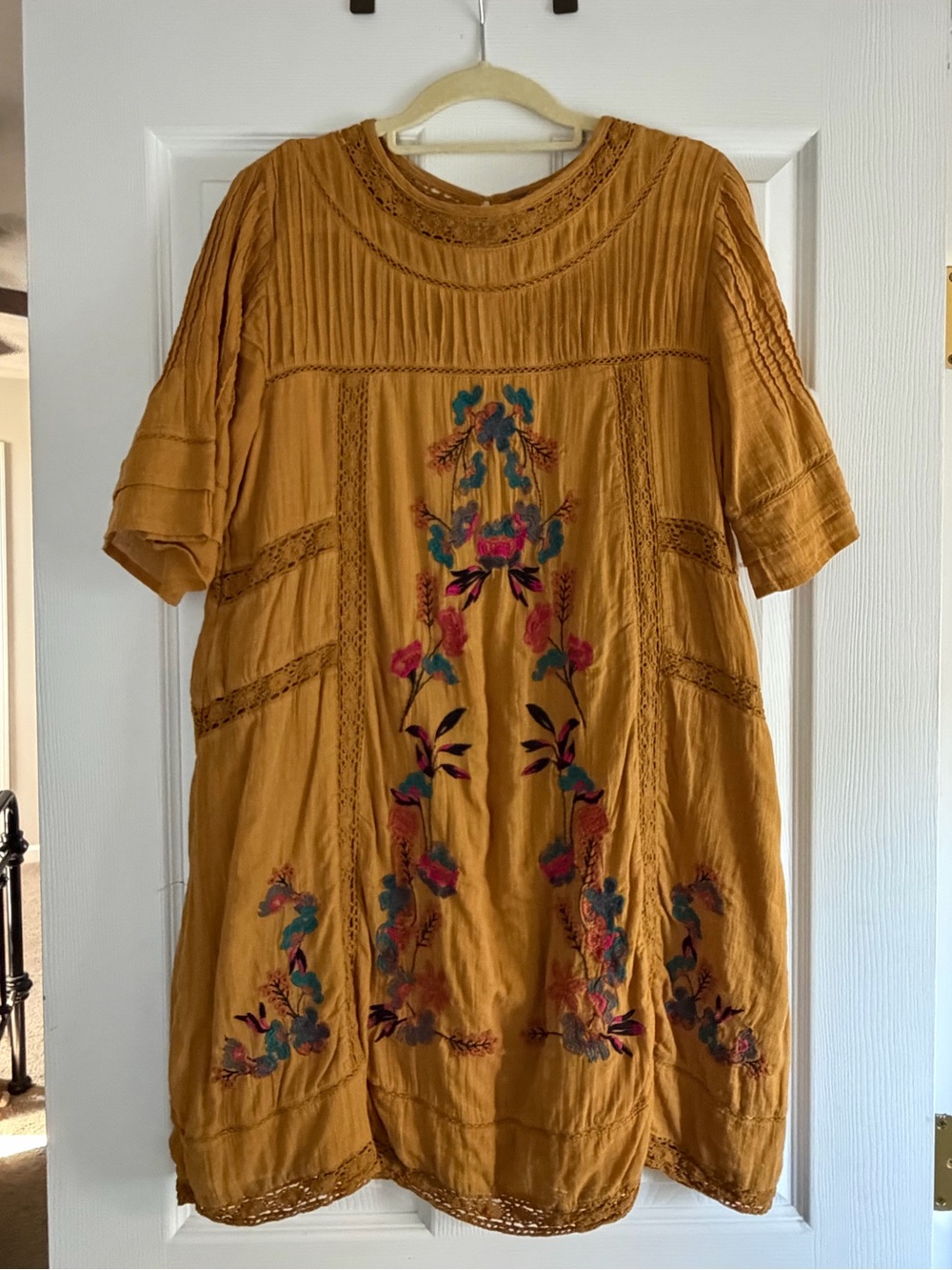 Free People Perfectly Victorian Mini Dress, S